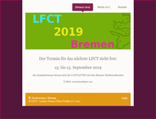 Tablet Screenshot of lesbenfrauenchoeretreffen.de